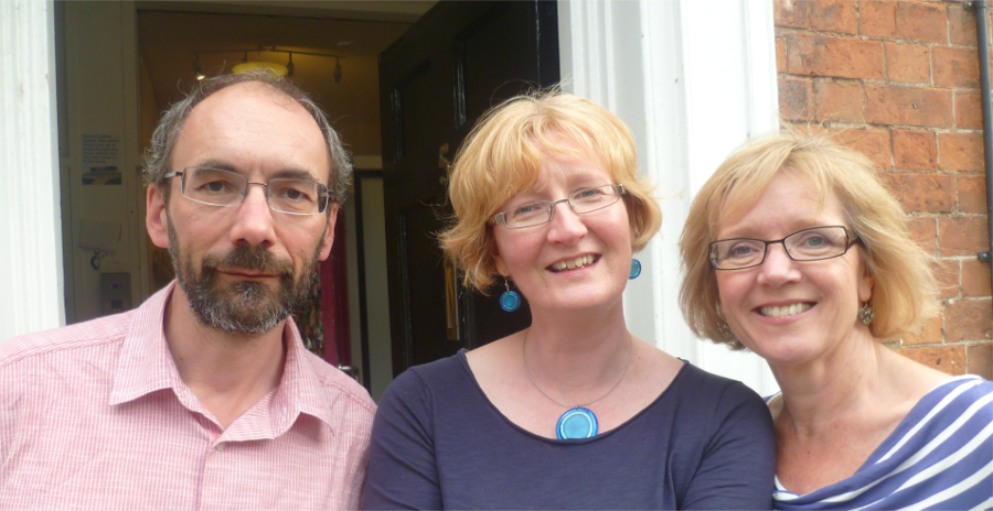 Peter, Sally and Corinne